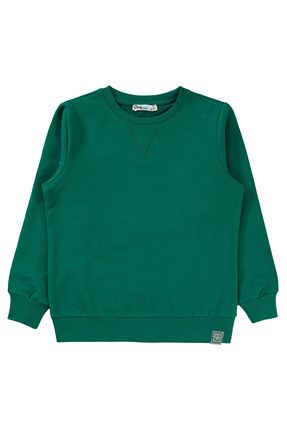 Boys green sweatshirt top