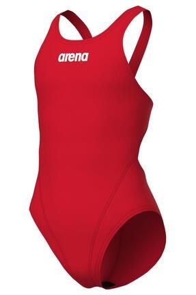 Arena GIRL S TEAM SWIMSUIT SWIM TECH SOLID RED WHITE