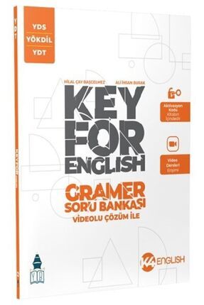 Yds Yökdil Ydt Key For English Gramer Soru Bankası K4 Yayınları