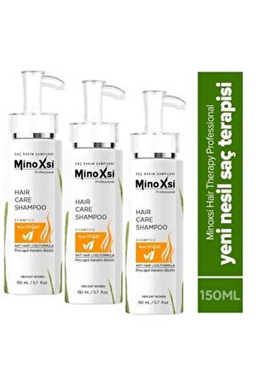 Minoxsi Professional Saç Bakım Şampuanı/ Hair Care Shampoo - MinoXsi Hair Therapy Professional