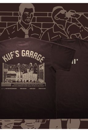 kufa KUF S GARAGE Oversize Bask l Yuzde Yuz Pamuk Unisex T Shirt Fiyat Yorumlar Trendyol