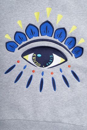 Kenzo Pamuklu Bisiklet Yaka Cocuk Sweat SWEAT K25708 A41 GREY MARL