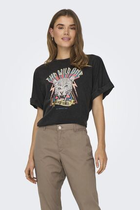 Only Onllucy Pamuklu Regular Fit T Shirt T SH RT 15316637 Fiyat Yorumlar Trendyol