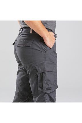 Decathlon Erkek Outdoor Kargo Pantolon Gri Travel 100 Fiyat Yorumlar Trendyol