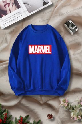 Evomind Unisex Marvel Bask l Yeti kin ve Cocuk Bisiklet Yaka Sweatshirt Fiyat Yorumlar Trendyol