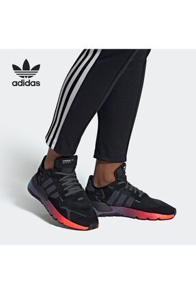 adidas Nite Jogger Renkli Erkek Spor Ayakkab Fiyat Yorumlar Trendyol