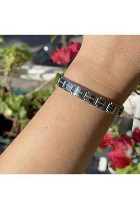 shesra 18 Cm Italian Charm Silver Detailed Nomination Model Stainless Steel Bracelet Fiyat Yorumlar Trendyol