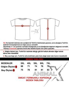 Xanimal Gri Buyuk Beden Sweatshirt
