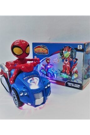 Spiderman Robot Transformation Motorcycle