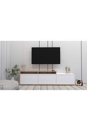 KONAK EV E YALARI Velo 3 TV Unitesi MDF TV Sehpa TV Dolap Kolay Kurulum Fiyat Yorumlar Trendyol