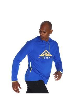 Nike Dri Fit trail Erkek Mavi Ko u Sweatshirt DV9324 405 Fiyat Yorumlar Trendyol