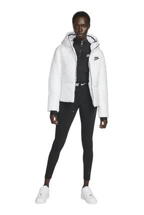 Nike Sportswear Therma fit Repel Classic Tape Full zip Beyaz Mont Fiyat Yorumlar Trendyol