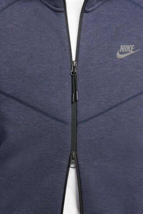 Nike Tech Fleece Full Zip Windrunner Hoodie Navy Kapu onlu Unisex Sweatshirt Lacivert Fiyat Yorumlar Trendyol