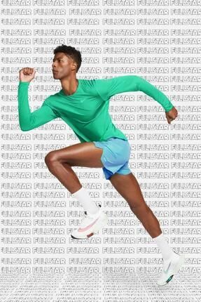 Nike Run Division Rise 365 Running Crew Sweat Uzun Kollu Ko u Ustu Sweatshirt Ye il Fiyat Yorumlar Trendyol