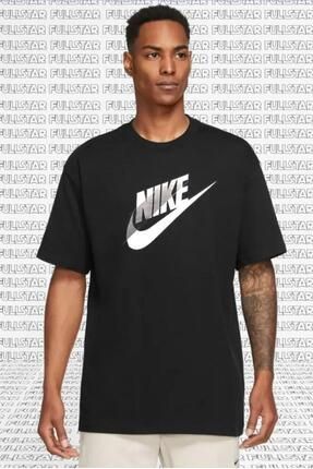 Nike Futura Block Logo Erkek Ti ort Siyah Fiyat Yorumlar Trendyol