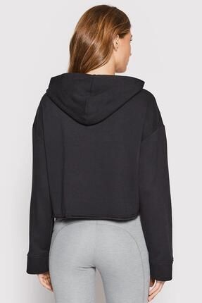 Nike Yoga Luxe Cropped Fleece Training Hoodie Kad n Buyuk Beden Crop Sweatshirt Siyah Fiyat Yorumlar Trendyol