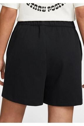 Nike Sportswear Essential Loose Fit Jersey Shorts Bol Kesim A r Modal Kad n ort Beyaz Krem