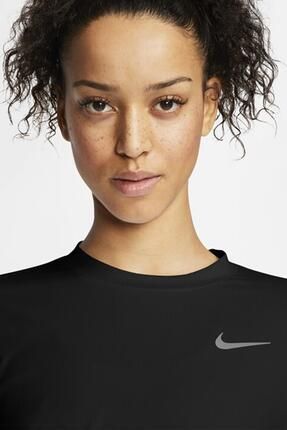 Nike Dri Fit Element Women s Running Sweat Uzun Kollu Ko u Antrenman Ustu Siyah Fiyat Yorumlar Trendyol