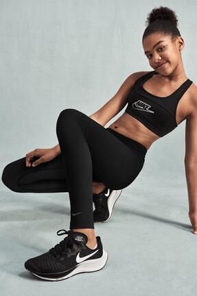 Nike Girls Dri Fit One Lux Leggings Black K z Cocuk Tayt Siyah Fiyat Yorumlar Trendyol