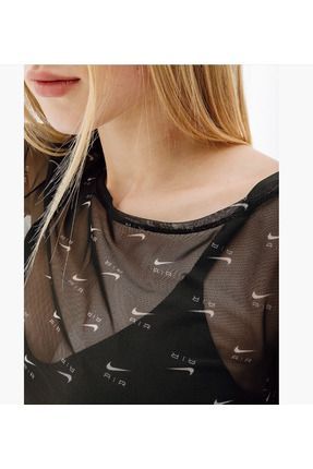 Nike Sportswear Air Printed Mesh Long Sleeve Kad n Elbise CNG STORE Fiyat Yorumlar Trendyol