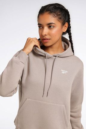 Reebok RI SL FLEECE HOODIE Gri Kad n Sweatshirt Fiyat Yorumlar Trendyol