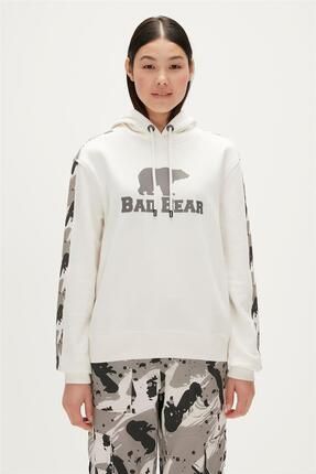 Bad Bear Gwen Hoodie Off White Beyaz Kapu onlu Kad n Sweatshirt Fiyat Yorumlar Trendyol