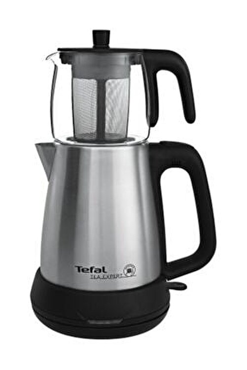 TEFAL Tea Expert Cam Demlikli Çay Makinesi Gümüş 1500635493 1