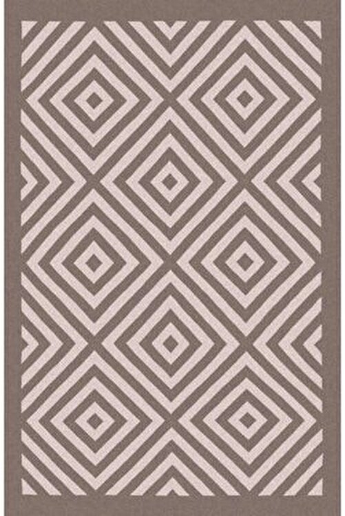 jungle hali kahverengi baklava desenli kaymaz tabanli dijital baskili mutfak halisi fiyati yorumlari trendyol