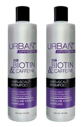 Saç Kökü Güçlendirici Hızlı Uzamaya Yardımcı Şampuan Biotin Ve Kafein 2 Adet