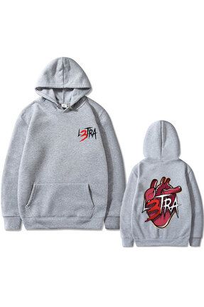 StartMore Rapper Luar La L L3TRA Double Sided Print Hoodie Men Women Fashion Pullover Hoodies U685 Fiyat Yorumlar Trendyol