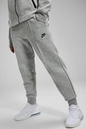 Nike Sportswear Tech Fleece Standart Fit Mid Rise Jogger Gray Kad n E ofman Alt Gri Fiyat Yorumlar Trendyol