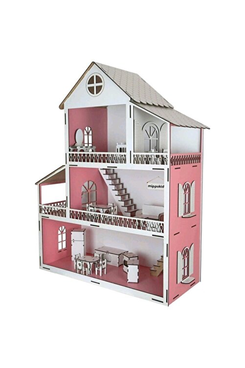 Zeycan Lazer Ahsap Barbie Bebek Oyun Evi Fiyati Yorumlari Trendyol