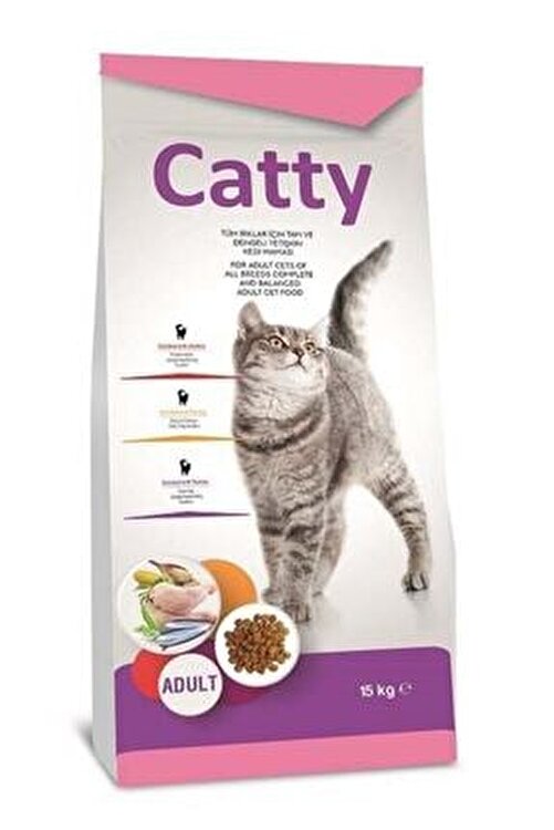 Catty Yetiskin Kedi Mamasi Tavuklu 15 Kg Fiyati Yorumlari Trendyol