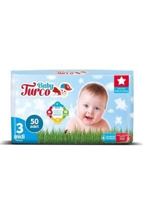 baby turco bebek bezi 3 beden 5 9 kg 50 adet fiyati yorumlari trendyol