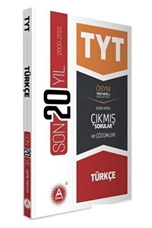 A Yayinlari Kampanya Tyt Turkce Son 20 Yil Konu Konu Cikmis Sorular Fiyati Yorumlari Trendyol