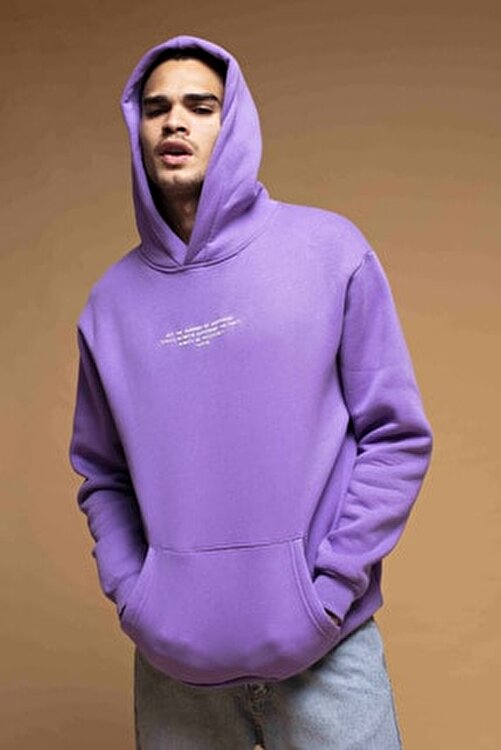 Catch Kapüşonlu Oversize Sweatshirt K 