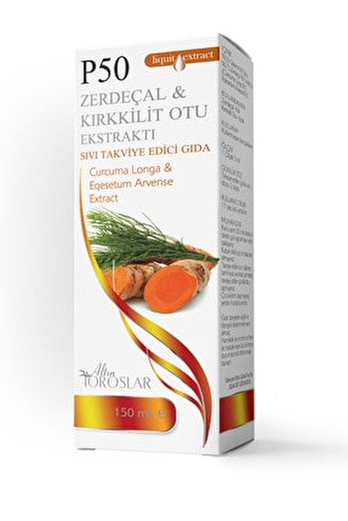 P50 Zerdeçal & Kırkkilit Ekstraktı 150 ml P50150