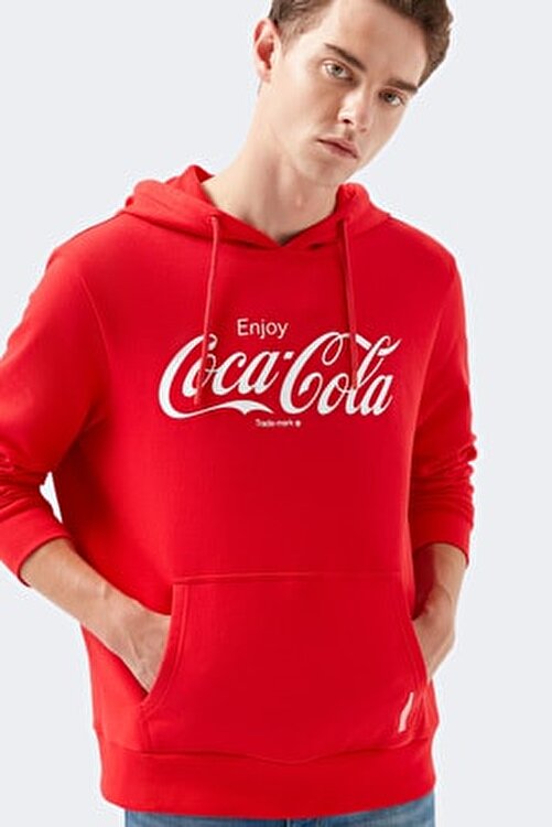 coca cola red sweatshirt