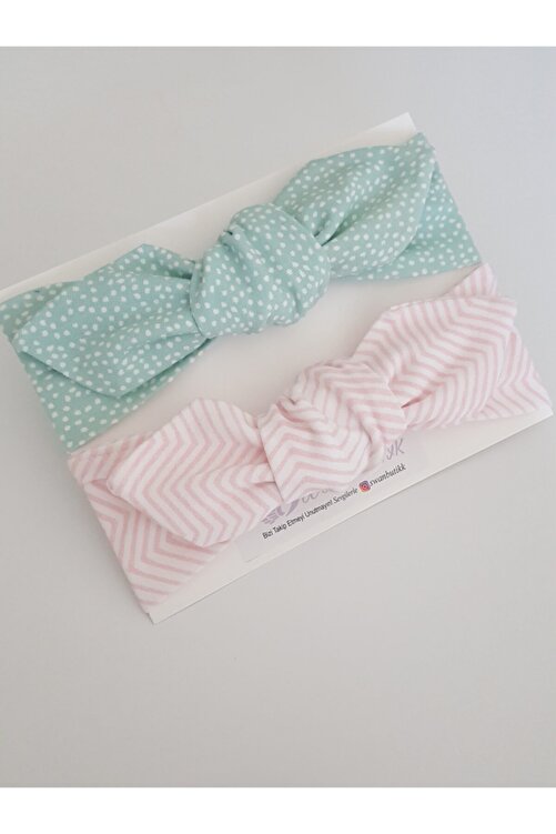 Swan Butik Kiz Bebek Cocuk Bandana Toka Seti 2 Li Pembe Dalgali Mint Yesili Fiyati Yorumlari Trendyol