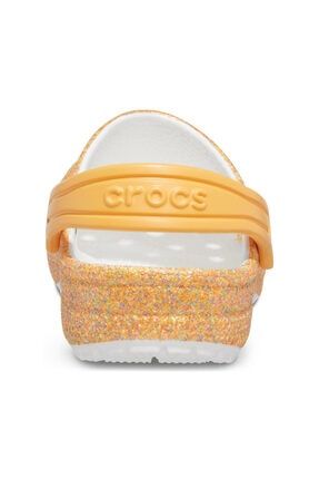 Crocs Classic Glitter Clog Par lt l Orange Terlik Fiyat