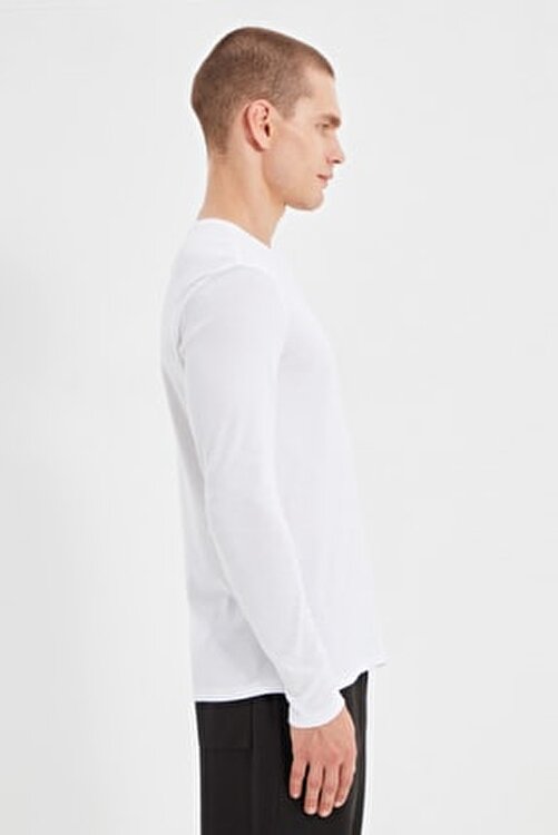 Trendyol Man Beyaz Erkek Slim Fit Bisiklet Yaka Uzun Kollu Basic T Shirt Tmnaw20ts0199 Fiyati Yorumlari Trendyol Trendyol Man Beyaz Erkek Slim Fit Bisiklet Yaka Uzun Kollu Basic T Shirt Tmnaw20ts0199 Fiyati Yorumlari Trendyol