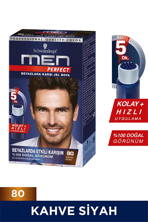 Men Perfect Schwarzkopf Sac Boyasi 80 Kahve Siyah X 2 Adet Fiyati Yorumlari Trendyol