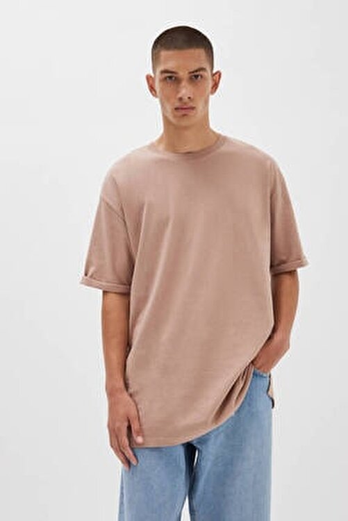 pull and bear oversized t shirt