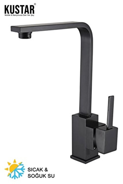 kustar mat siyah mix kare mutfak evye bataryasi ac kapa garantili mutfak dekoratif musluk fiyati yorumlari trendyol