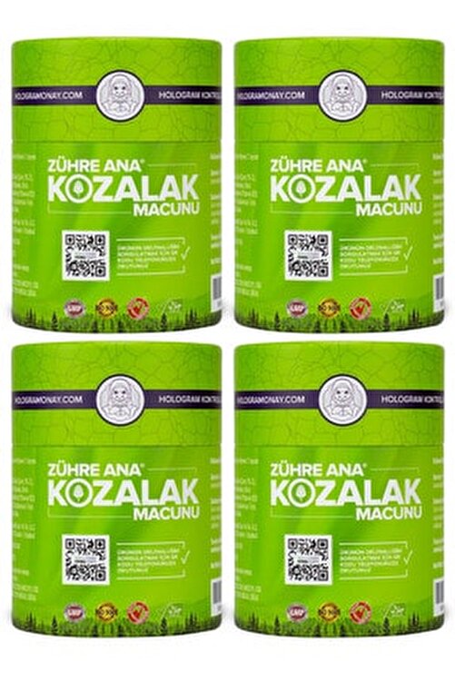 zuhre ana 4 adet kozalak macunu cam kozalagi macunu orijinal hologramli urun fiyati yorumlari trendyol