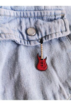Gitar Metal Broş , Rozet , Pin Renkli