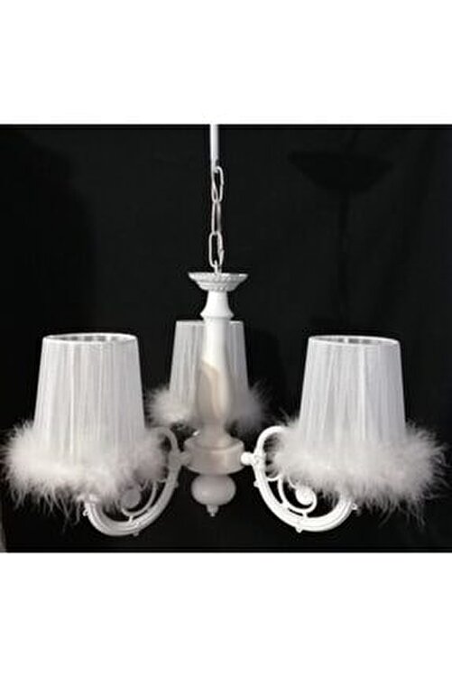 Tek Ay 3 Lu Beyaz Tuylu Bebek Cocuk Odasi Yatak Odasi Avize Fiyati Yorumlari Trendyol