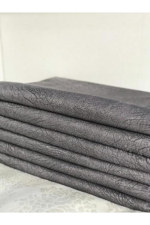 Minel Home Koyu Gri Lux Nubuk Damarli Kaymaz Koltuk Cekyat Ortusu Fiyati Yorumlari Trendyol