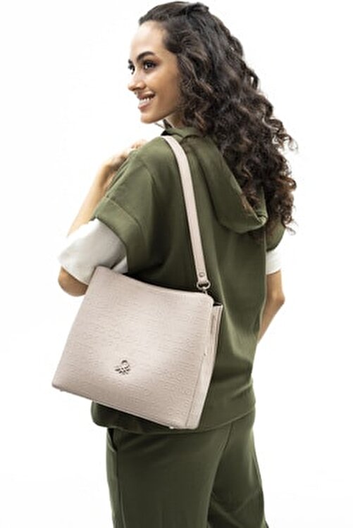 Benetton Benetton Kadin Kol Cantasi Kum Bnt592 Fiyati Yorumlari Trendyol