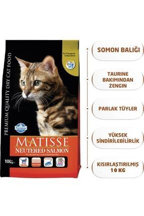 Matisse Somonlu Kisirlastirilmis Kedi Mamasi 10 Kg Fiyati Yorumlari Trendyol